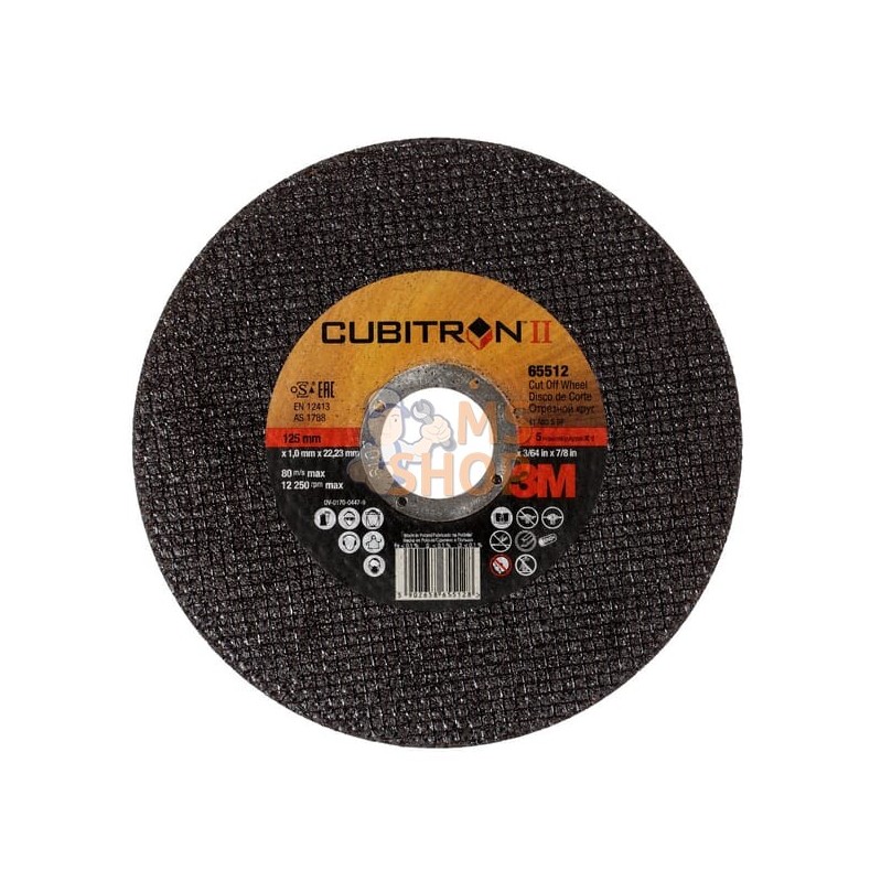 Disque Cubitron II 125x1mm | 3M Disque Cubitron II 125x1mm | 3MPR#505608