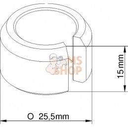 Douille 25,5x17x15 Evers | EVERS Douille 25,5x17x15 Evers | EVERSPR#1126126