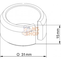 Douille 30,5x21x15 Evers | EVERS Douille 30,5x21x15 Evers | EVERSPR#1126184