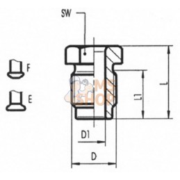 Raccord M10x1 / 6,3mm | VALEO Raccord M10x1 / 6,3mm | VALEOPR#1126244