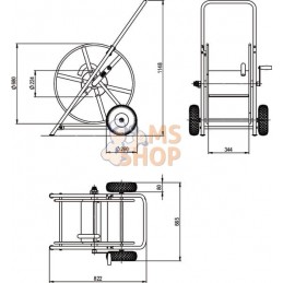 Chariot à tuyau Profi II | ALBA-KRAPF Chariot à tuyau Profi II | ALBA-KRAPFPR#1126647