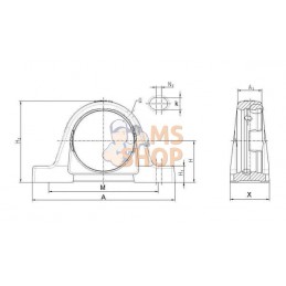 Logement de palier sans insert | INA/FAG Logement de palier sans insert | INA/FAGPR#890118