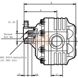 Pompe FP40133D0-19T1-LGH/GF-N | CASAPPA Pompe FP40133D0-19T1-LGH/GF-N | CASAPPAPR#1127123