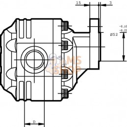 Pompe FP3051D0-19T1-LGF/GF-N | CASAPPA Pompe FP3051D0-19T1-LGF/GF-N | CASAPPAPR#1127125