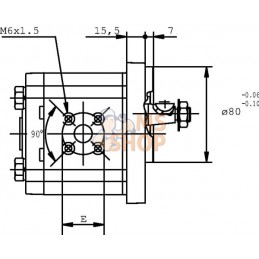 Pompe hydraulique | CASAPPA Pompe hydraulique | CASAPPAPR#1142076