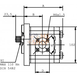 Pompe hydraulique | CASAPPA Pompe hydraulique | CASAPPAPR#1142180