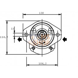 Pompe à engrainages PLP20.31-S0-03-S | CASAPPA Pompe à engrainages PLP20.31-S0-03-S | CASAPPAPR#1142223