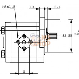 Pompe à engrainages PLP20.31-S0-03-S | CASAPPA Pompe à engrainages PLP20.31-S0-03-S | CASAPPAPR#1142223