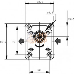 Pompe hydraulique | CASAPPA Pompe hydraulique | CASAPPAPR#1142549