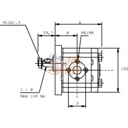 Pompe hydraulique | CASAPPA Pompe hydraulique | CASAPPAPR#1142928