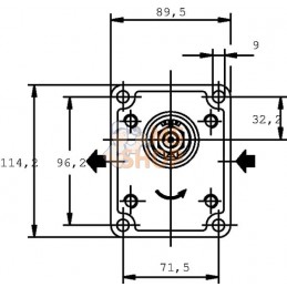 Pompe hydraulique | CASAPPA Pompe hydraulique | CASAPPAPR#1142928