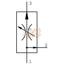 Régulateur de débit 3 voies | WALVOIL Régulateur de débit 3 voies | WALVOILPR#1143197