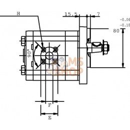 Pompe à engrainages PLP20.11-D3-55-E | CASAPPA Pompe à engrainages PLP20.11-D3-55-E | CASAPPAPR#1143199