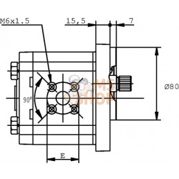 Pompe hydraulique | CASAPPA Pompe hydraulique | CASAPPAPR#1143217