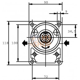 Pompe hydraulique | CASAPPA Pompe hydraulique | CASAPPAPR#1143376