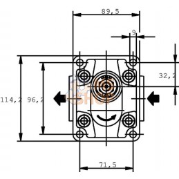 Pompe hydraulique | CASAPPA Pompe hydraulique | CASAPPAPR#1143396