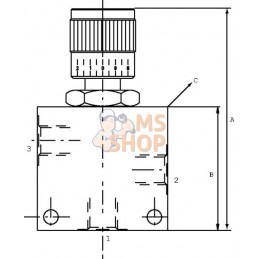 Régulateur de débit 3 voies | WALVOIL Régulateur de débit 3 voies | WALVOILPR#1143875