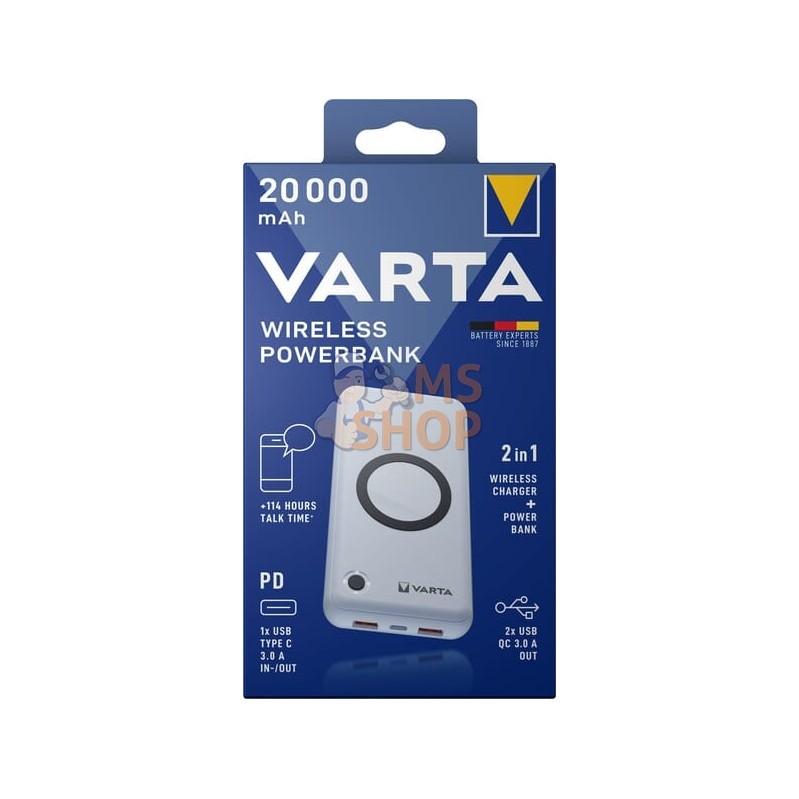 Batterie sans fil 20000 | VARTA CONSUMER BATTERIES Batterie sans fil 20000 | VARTA CONSUMER BATTERIESPR#1151596