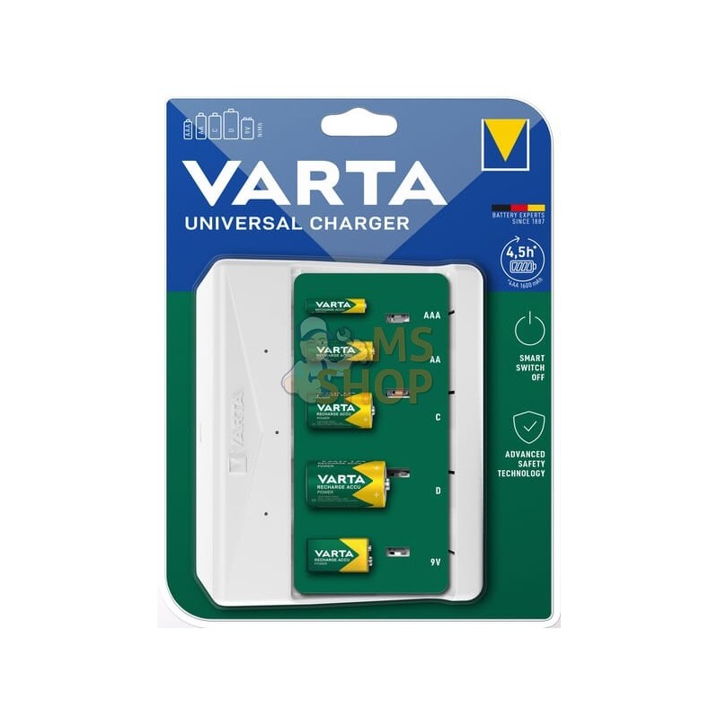 Chargeur batterie universel | VARTA CONSUMER BATTERIES Chargeur batterie universel | VARTA CONSUMER BATTERIESPR#1151604