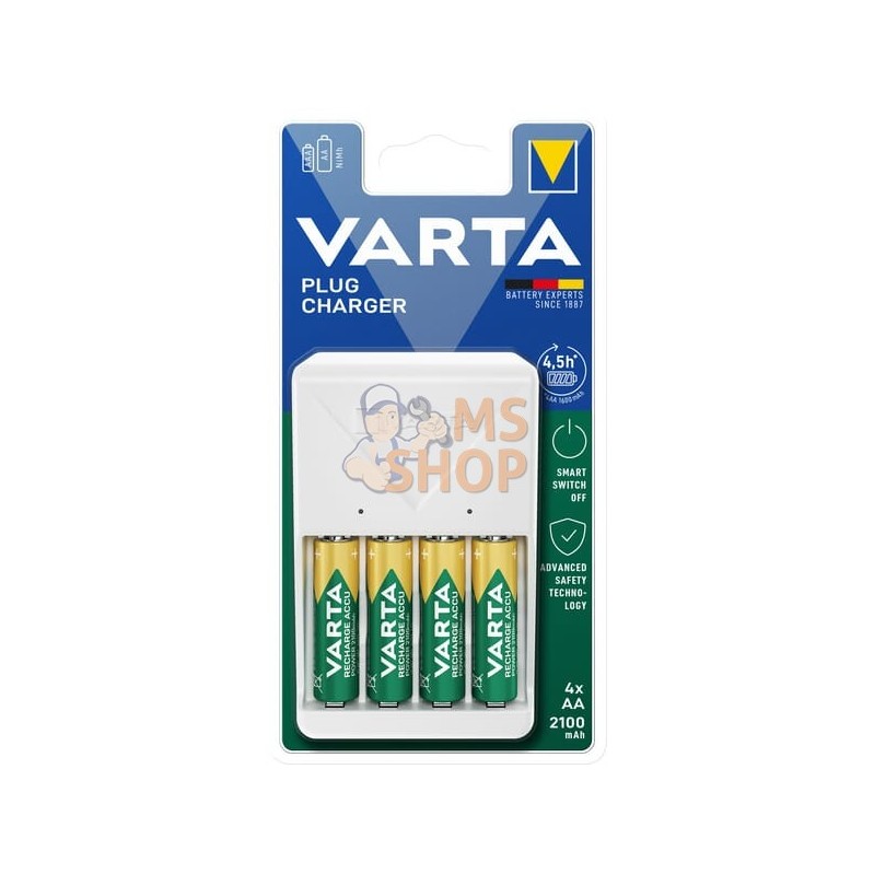 Fiche chargeur batterie | VARTA CONSUMER BATTERIES Fiche chargeur batterie | VARTA CONSUMER BATTERIESPR#1151605