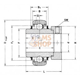 Roulement 25x52x44.3 SKF | SKF Roulement 25x52x44.3 SKF | SKFPR#1151675