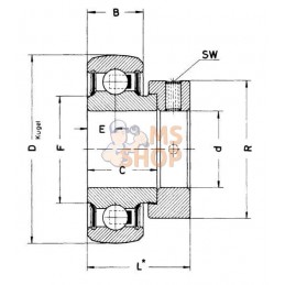 Roulement 50x90x43.7 SKF | SKF Roulement 50x90x43.7 SKF | SKFPR#1151689