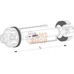 Cardan W2300 L: 560mm, Walterscheid | WALTERSCHEID Cardan W2300 L: 560mm, Walterscheid | WALTERSCHEIDPR#1151715