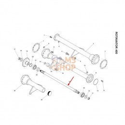 Arbre secondaire HR16 | HOWARD - 74000665919