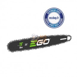 GUIDE ET CHAINE 50CM POUR CSX5000 | EGO POWER - AK2035