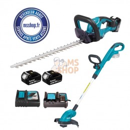 Lot taille haie duh507F001 + coupe herbe DUR181Z | Makita