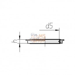 RSWV9VWDM101; VOSS; joint NBR M10x1; pièce detachée