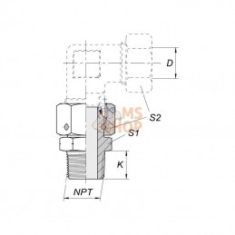 ACAG272027; VOSS; Adapteur tournant AT27/20x27CO; pièce detachée