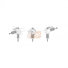 453026E77; ARAG; Bille - soupape 3 voies 2" M; pièce detachée