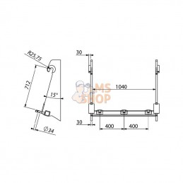 LBAMER71230EXSTL; KRAMP; Agrafes de remplacement; pièce detachée