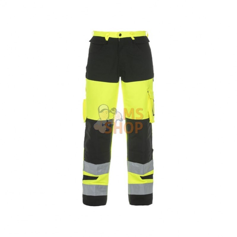 044474YB60; HYDROWEAR; Pantalon d’été Hertford Trendy haute visibilité jaune/noir taille 60; pièce detachée