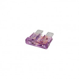 8JS711683002; HELLA; Fusible lame standard 80V 3A longueur 19,7mm violet pack 50x Hella; pièce detachée