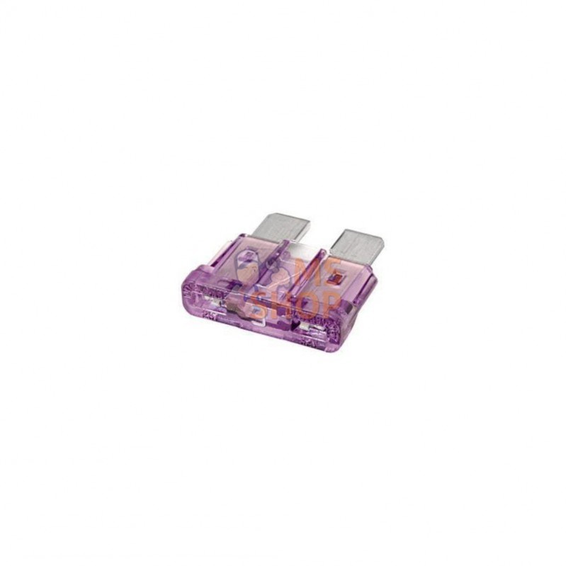 8JS711683002; HELLA; Fusible lame standard 80V 3A longueur 19,7mm violet pack 50x Hella; pièce detachée