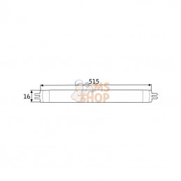 8GS861953011; HELLA; Néon F13W/35 - 12V-13W - G5; pièce detachée