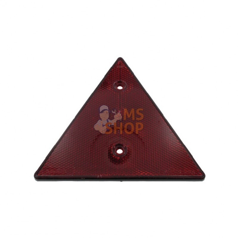 WB2800; AUTRE MARQUE; Catadioptre triangle rouge à visser; pièce detachée