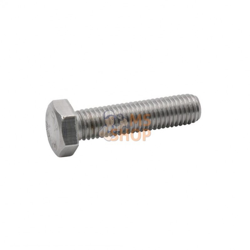 933625RVSP050; KRAMP; Boulon hexagonal entièrement fileté M6x25 inox-A2; pièce detachée