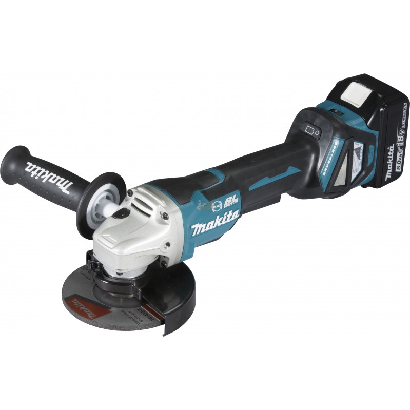 Meuleuse Ø 125 mm 18 V Li-Ion 5 Ah  | MAKITA Meuleuse Ø 125 mm 18 V Li-Ion 5 Ah  | MAKITAPR#390250