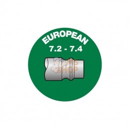 ERP076813P002; PREVOST; Rac.rap. pour tuyau 13mm; pièce detachée