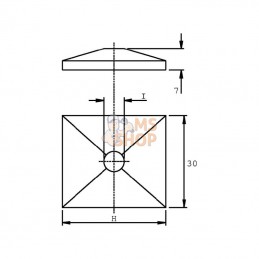 RS11212P005; STAUFF; Col. ser. tuy. cpt R12x12mm(5); pièce detachée