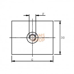 RS11212P001; STAUFF; Col. ser. tuyau cpt 12x12mm(1); pièce detachée