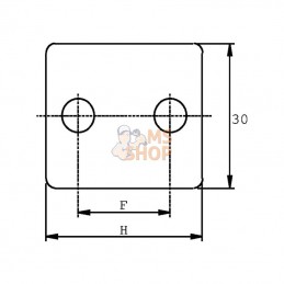 RS322P025; STAUFF; Collier de serrage complet 22 mm (25); pièce detachée