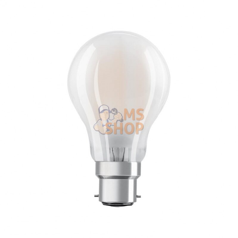 PRFCLA60FRB22D; OSRAM; Ampoule LED 7W B22d 827 Poire; pièce detachée