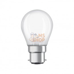 PRFCLP40FRB22D; OSRAM; Ampoule LED 5W B22d 827 Poire; pièce detachée