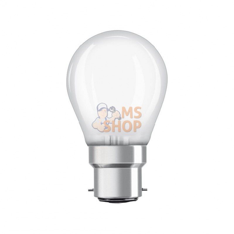 PRFCLP40FRB22D; OSRAM; Ampoule LED 5W B22d 827 Poire; pièce detachée