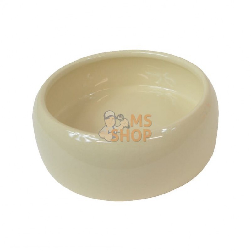 VV5420; KERBL; Mangeoire porcelaine blanc 1L capacité 1kg Kerbl; pièce detachée