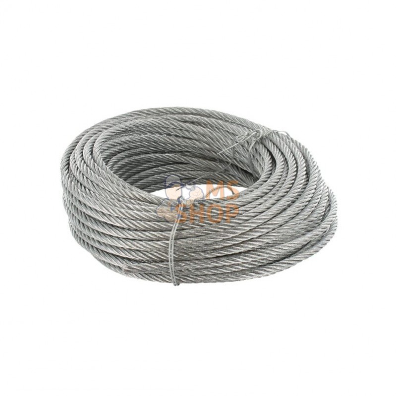 WR06030L; KRAMP; Câble en acier galvanisé 6 mm, 30m; pièce detachée